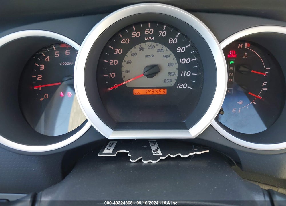 2009 TOYOTA TACOMA BASE V6 VIN: 5TEMU52N19Z600079