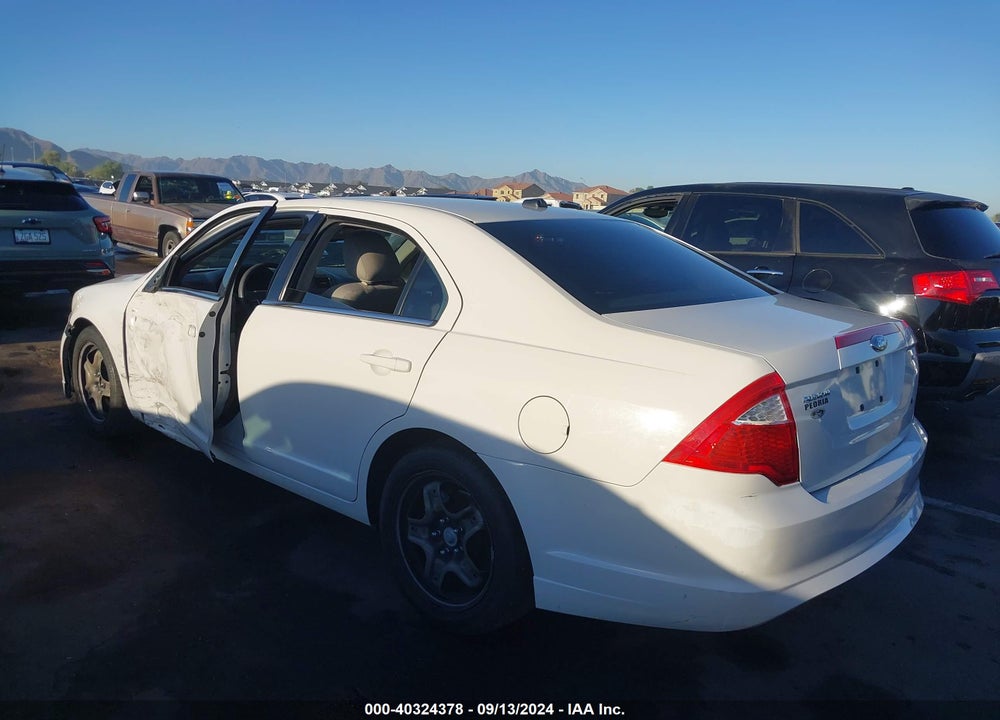 2010 FORD FUSION SE VIN: 3FAHP0HA1AR255288