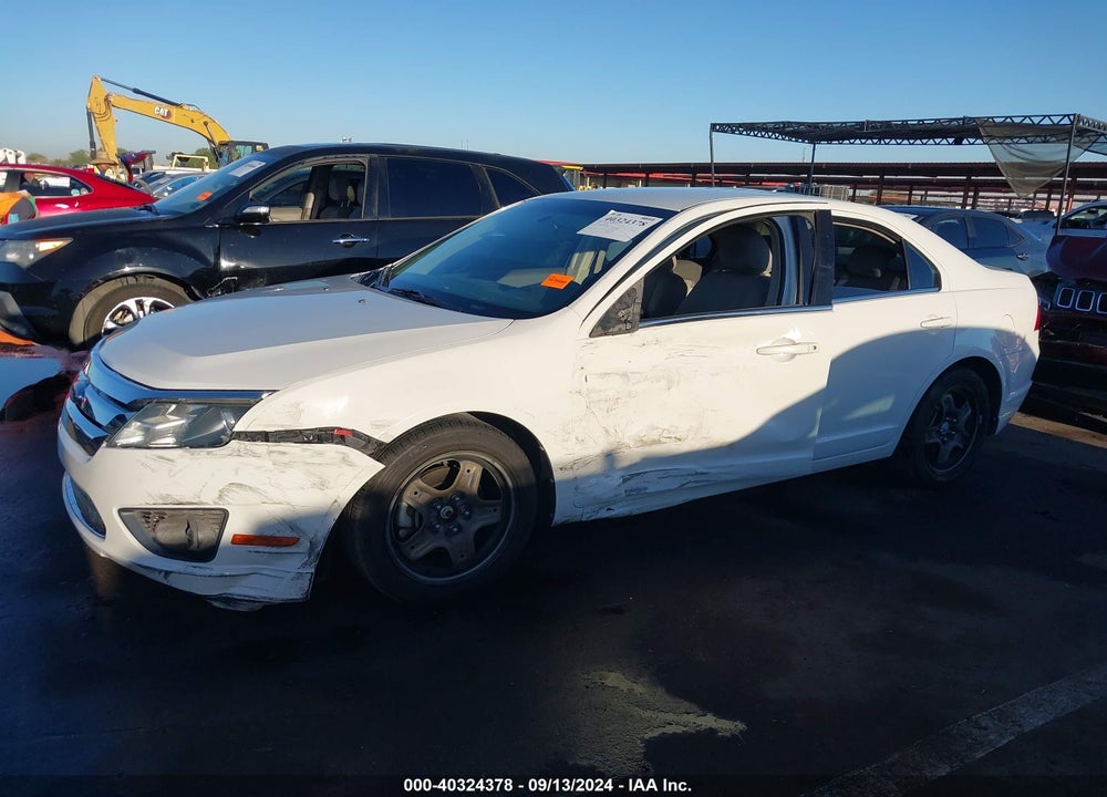 2010 FORD FUSION SE VIN: 3FAHP0HA1AR255288