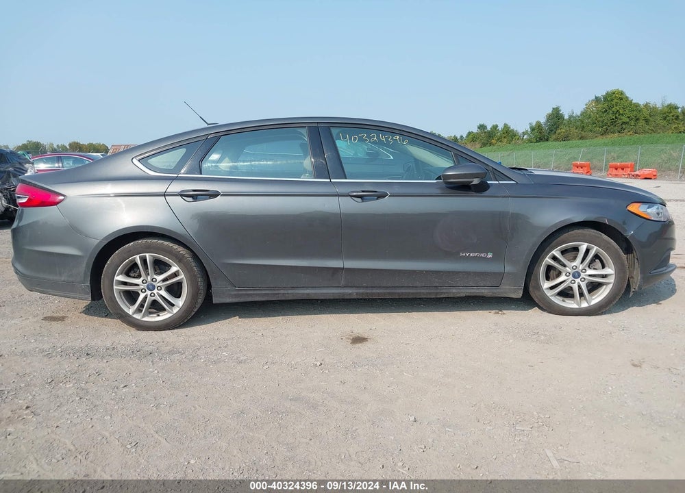 2018 FORD FUSION HYBRID S VIN: 3FA6P0UU6JR143951