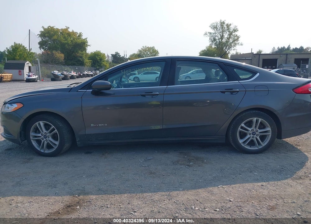 2018 FORD FUSION HYBRID S VIN: 3FA6P0UU6JR143951