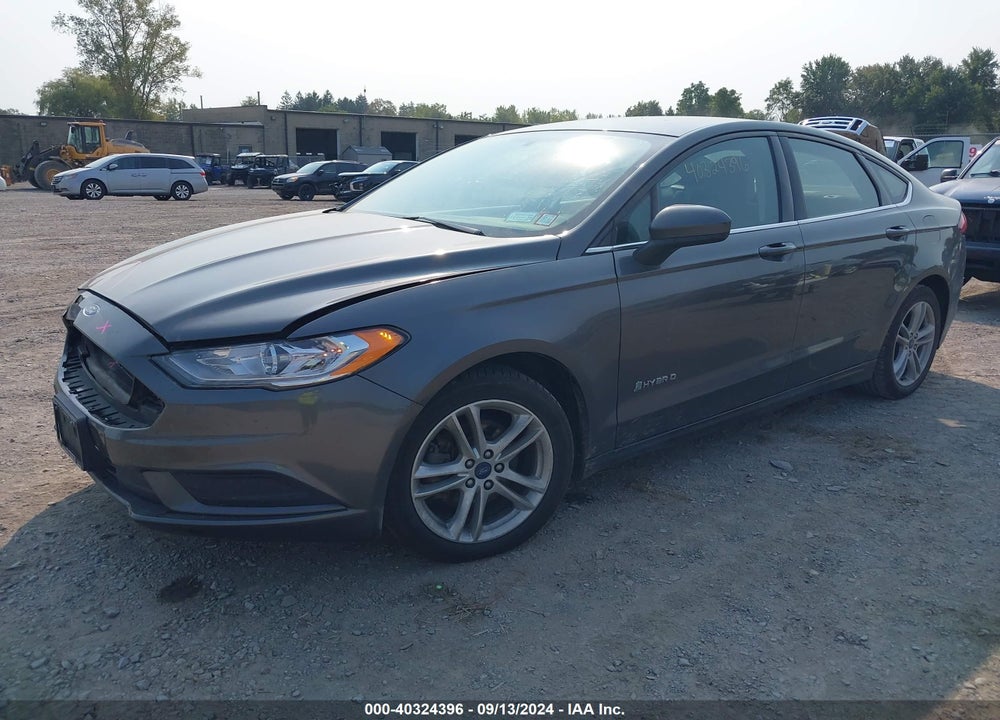 2018 FORD FUSION HYBRID S VIN: 3FA6P0UU6JR143951