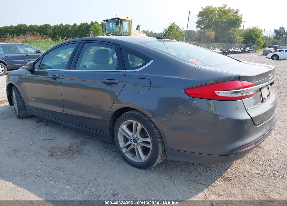 2018 FORD FUSION HYBRID S VIN: 3FA6P0UU6JR143951