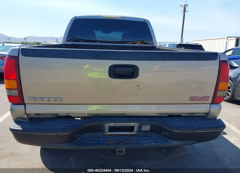 1999 GMC SIERRA 1500 SLE VIN: 2GTEK19T6X1524870