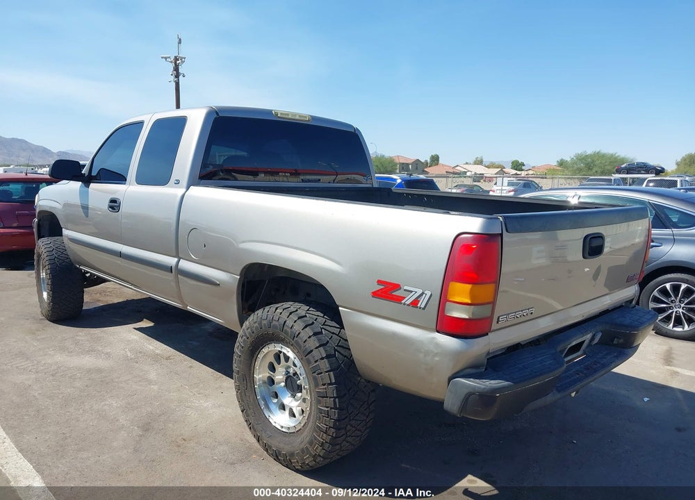 1999 GMC SIERRA 1500 SLE VIN: 2GTEK19T6X1524870