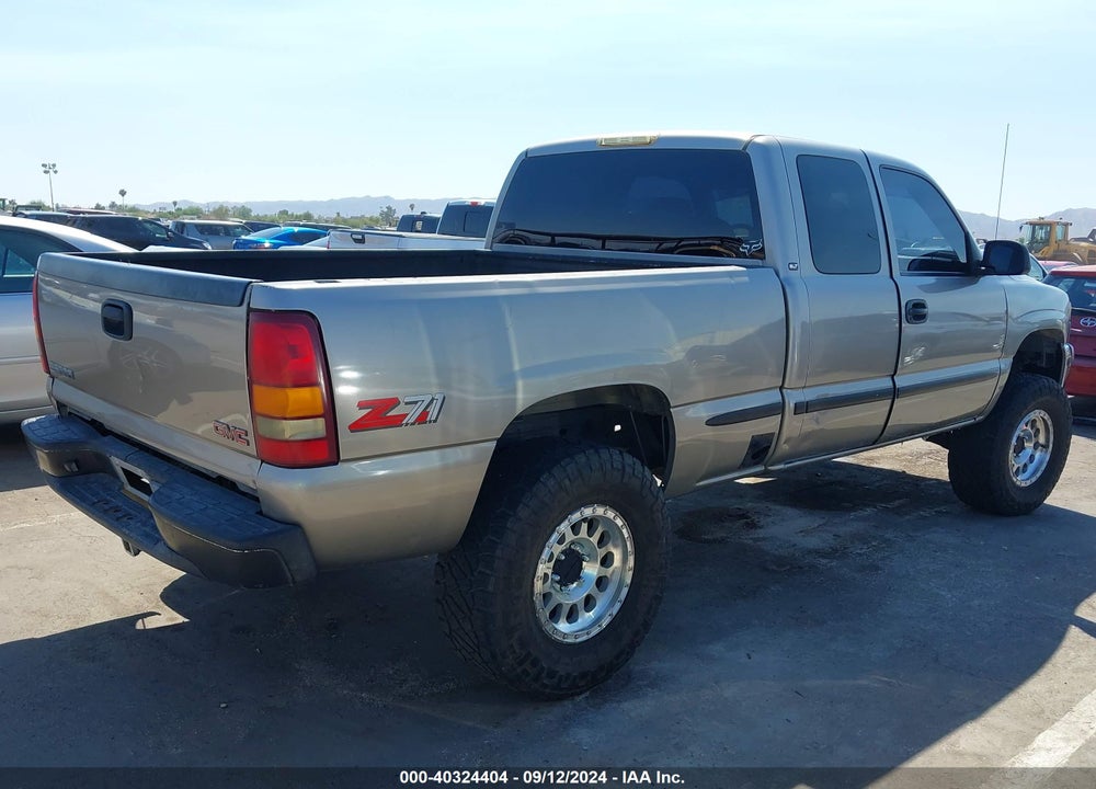 1999 GMC SIERRA 1500 SLE VIN: 2GTEK19T6X1524870