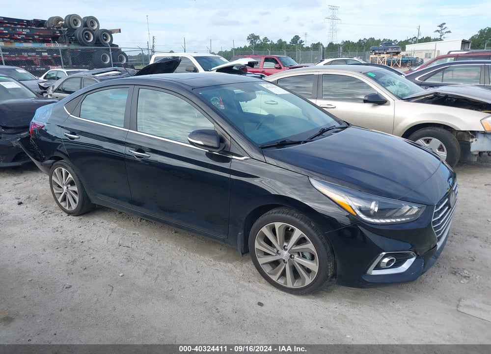 2021 HYUNDAI ACCENT LIMITED VIN: 3KPC34A62ME135542