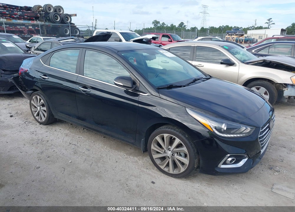 2021 HYUNDAI ACCENT LIMITED VIN: 3KPC34A62ME135542