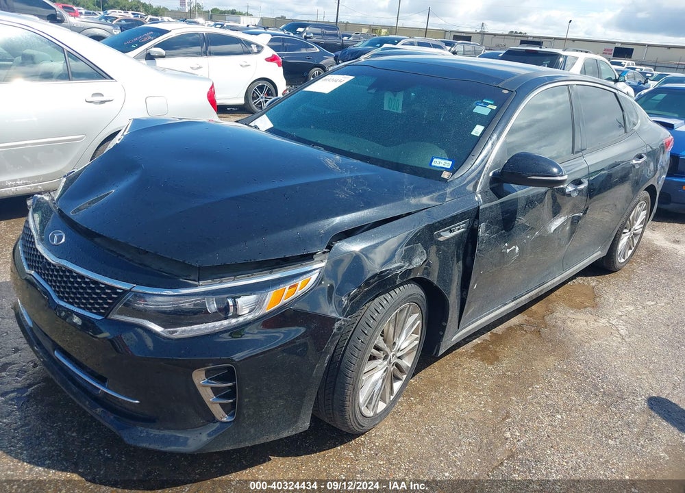 2016 KIA OPTIMA SXL TURBO VIN: 5XXGV4L22GG120816