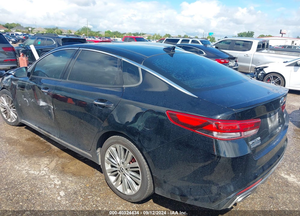 2016 KIA OPTIMA SXL TURBO VIN: 5XXGV4L22GG120816