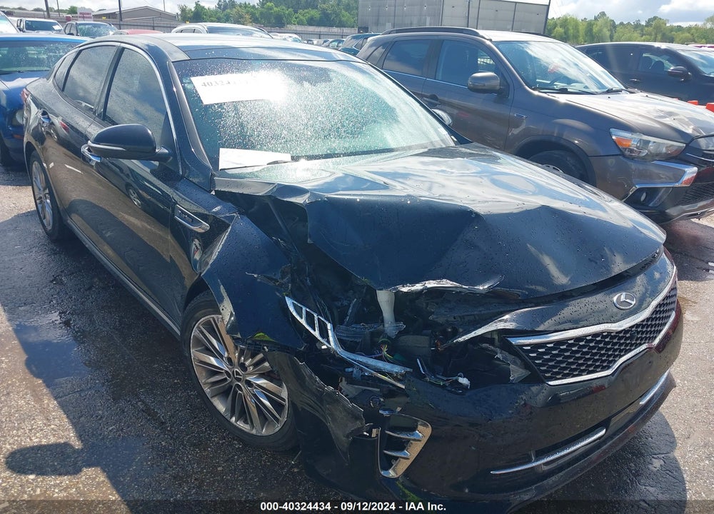 2016 KIA OPTIMA SXL TURBO VIN: 5XXGV4L22GG120816