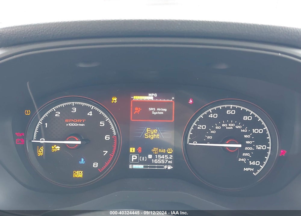 2023 SUBARU FORESTER SPORT VIN: JF2SKAJC9PH461602