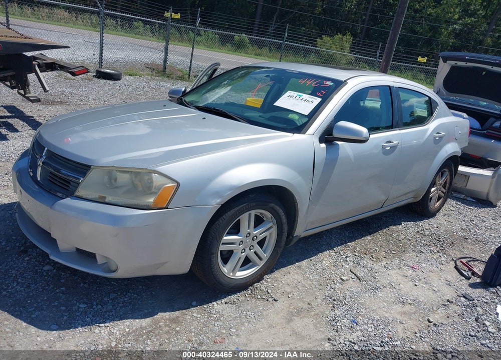 2010 DODGE AVENGER R/T VIN: 1B3CC5FB1AN225852