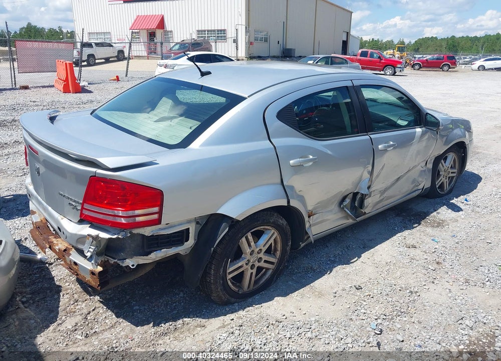 2010 DODGE AVENGER R/T VIN: 1B3CC5FB1AN225852