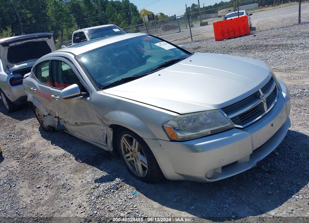 2010 DODGE AVENGER R/T VIN: 1B3CC5FB1AN225852