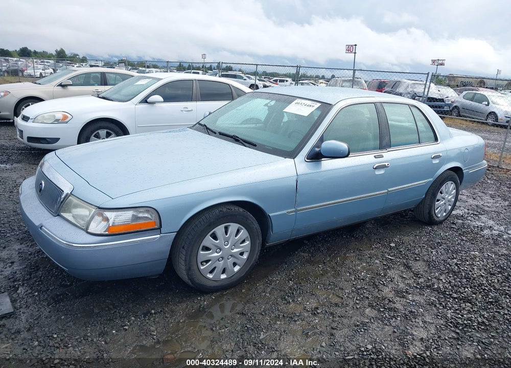 2003 MERCURY GRAND MARQUIS LS VIN: 2MEFM75W43X610072