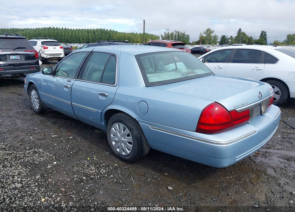 2003 MERCURY GRAND MARQUIS LS VIN: 2MEFM75W43X610072
