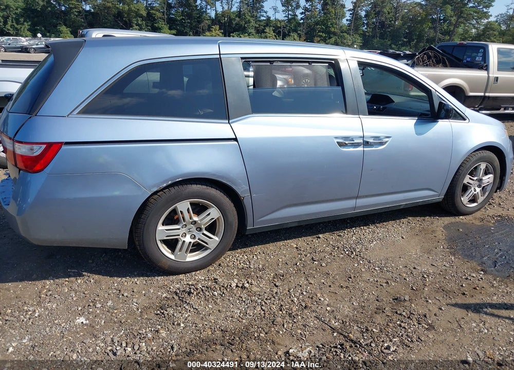 2013 HONDA ODYSSEY EX-L VIN: 5FNRL5H68DB058031