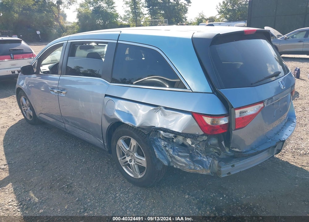 2013 HONDA ODYSSEY EX-L VIN: 5FNRL5H68DB058031