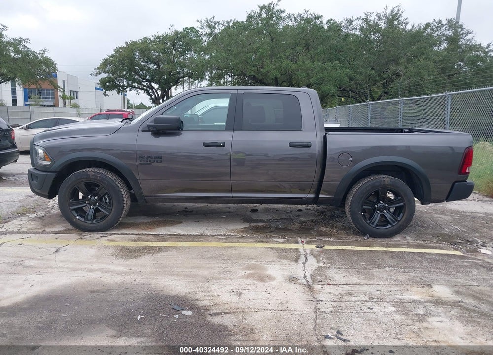 2024 RAM 1500 CLASSIC WARLOCK 4X2 5'7 BOX VIN: 1C6RR6LG4RS123348