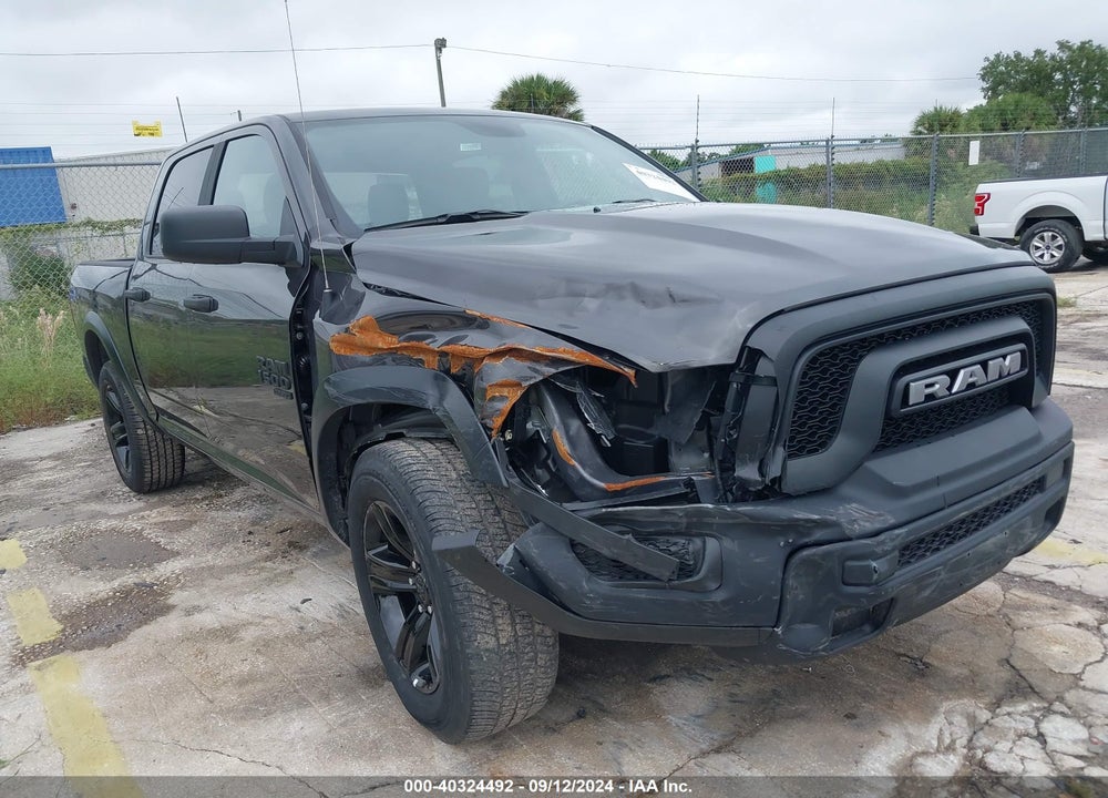 2024 RAM 1500 CLASSIC WARLOCK 4X2 5'7 BOX VIN: 1C6RR6LG4RS123348