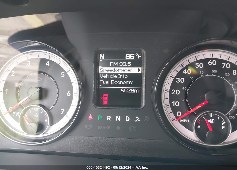 2024 RAM 1500 CLASSIC WARLOCK 4X2 5'7 BOX VIN: 1C6RR6LG4RS123348