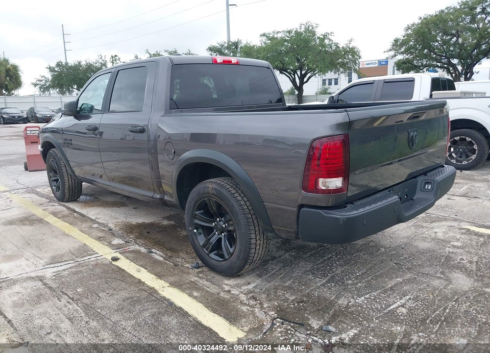 2024 RAM 1500 CLASSIC WARLOCK 4X2 5'7 BOX VIN: 1C6RR6LG4RS123348