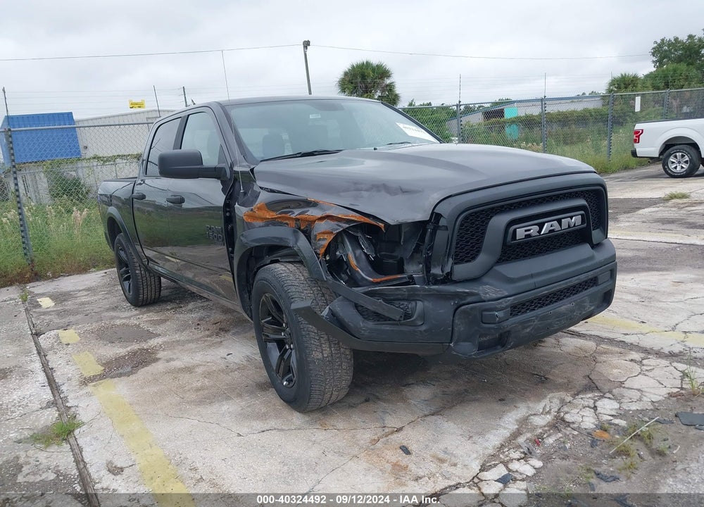 2024 RAM 1500 CLASSIC WARLOCK 4X2 5'7 BOX VIN: 1C6RR6LG4RS123348