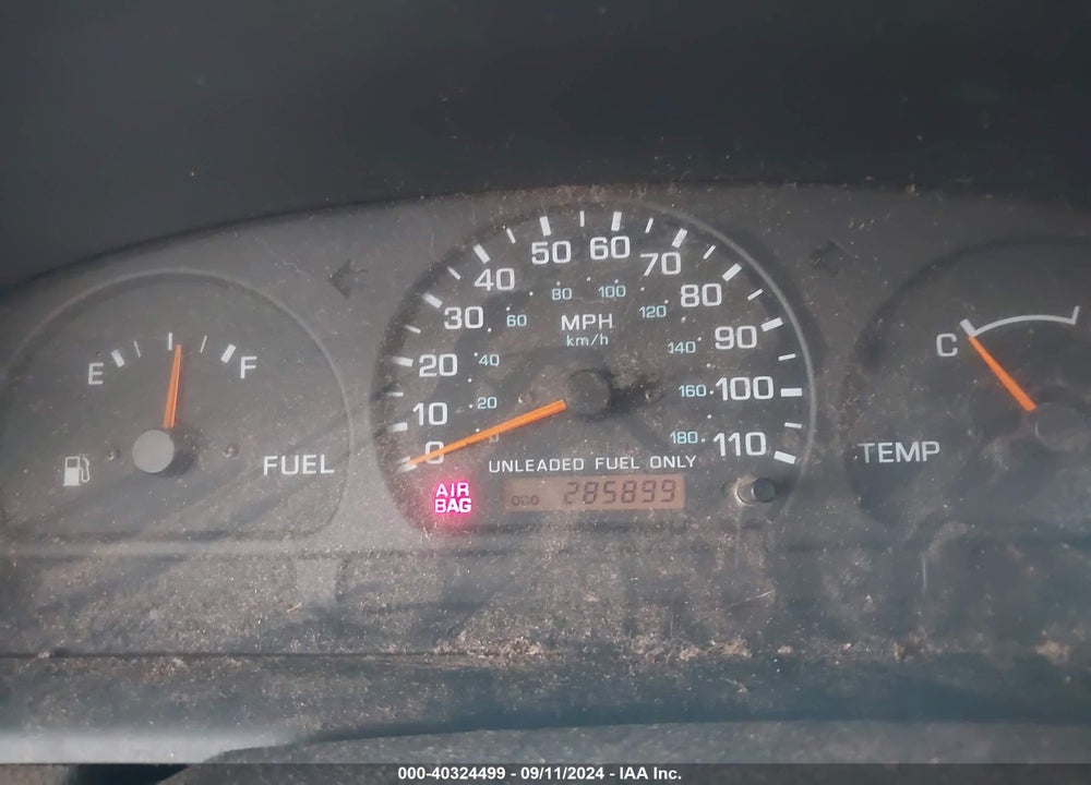 1998 NISSAN FRONTIER SE/XE VIN: 1N6DD26SXWC343042