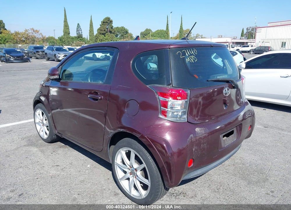 2012 SCION IQ VIN: JTNJJXB03CJ014895