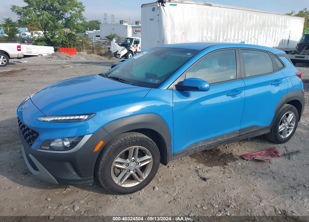 2022 HYUNDAI KONA SE VIN: KM8K2CAB9NU889851