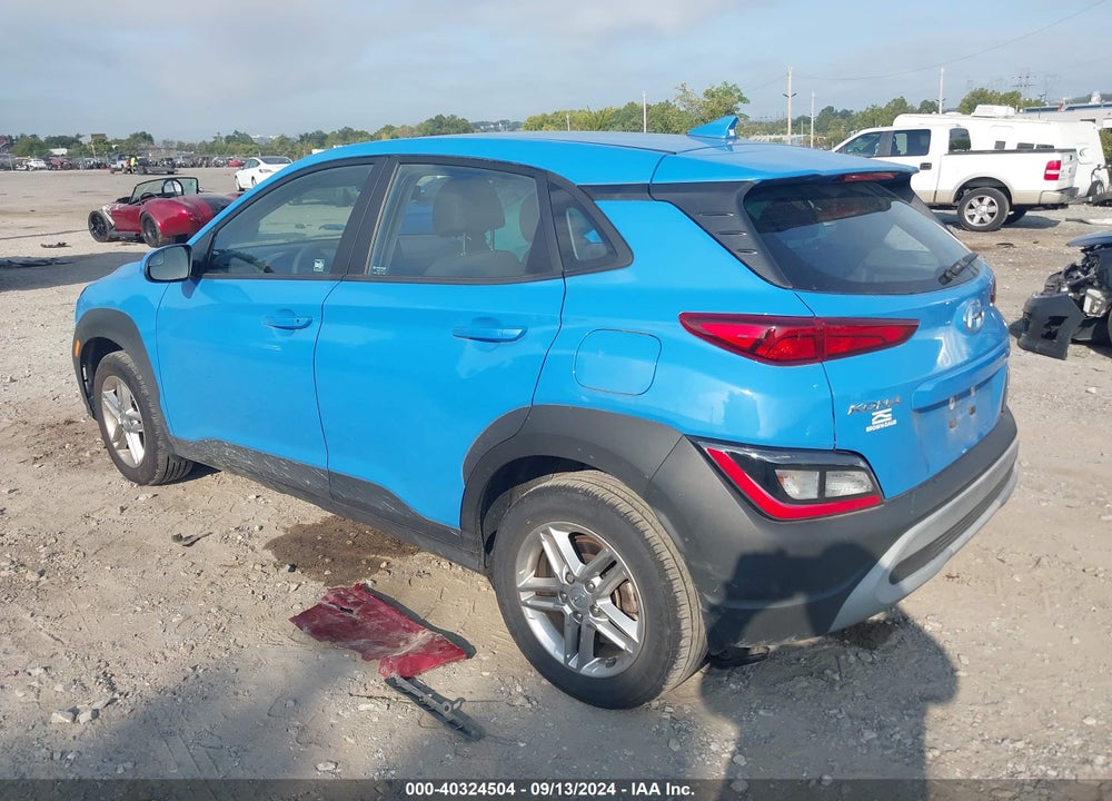 2022 HYUNDAI KONA SE VIN: KM8K2CAB9NU889851