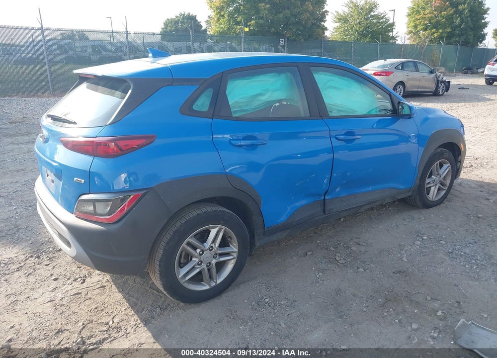 2022 HYUNDAI KONA SE VIN: KM8K2CAB9NU889851