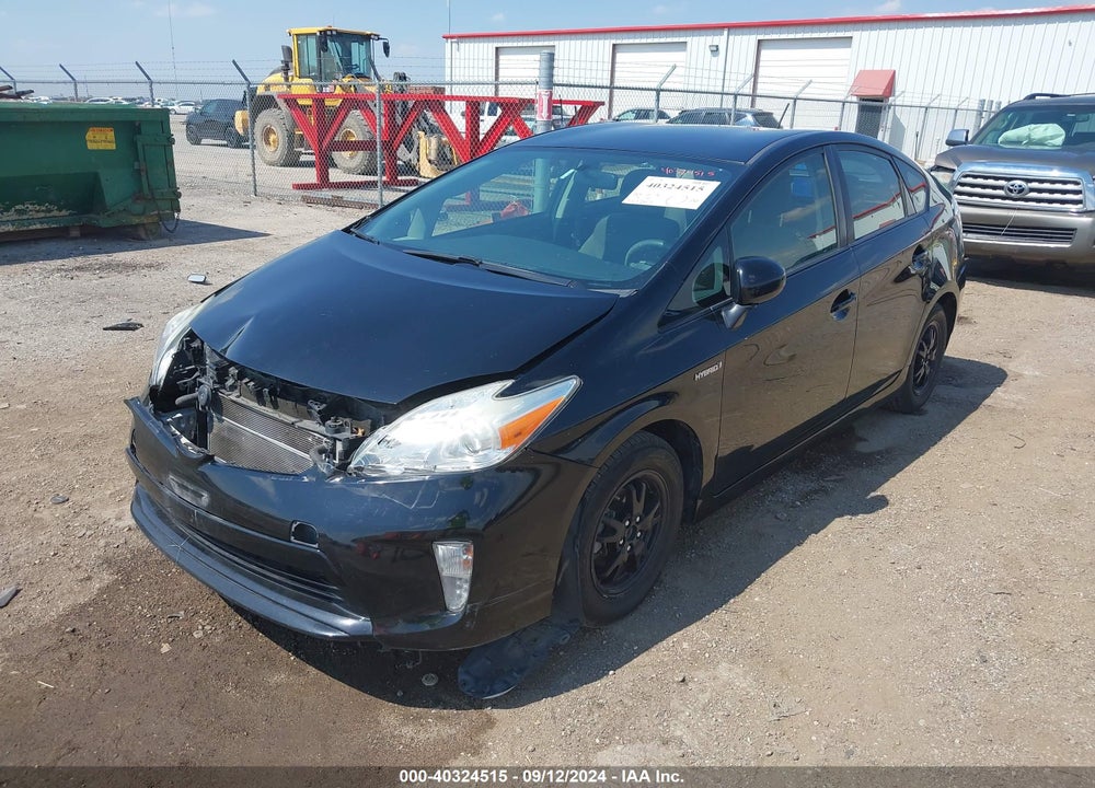 2014 TOYOTA PRIUS TWO VIN: JTDKN3DU5E1776554