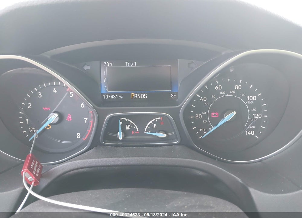 2017 FORD FOCUS SEL VIN: 1FADP3M24HL314082