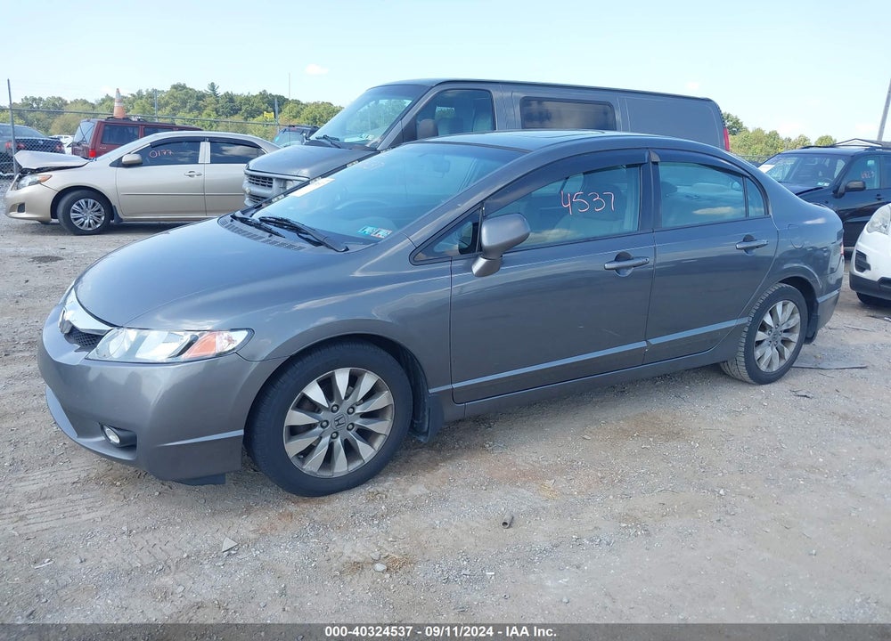 2011 HONDA CIVIC EX VIN: 2HGFA1F89BH500975