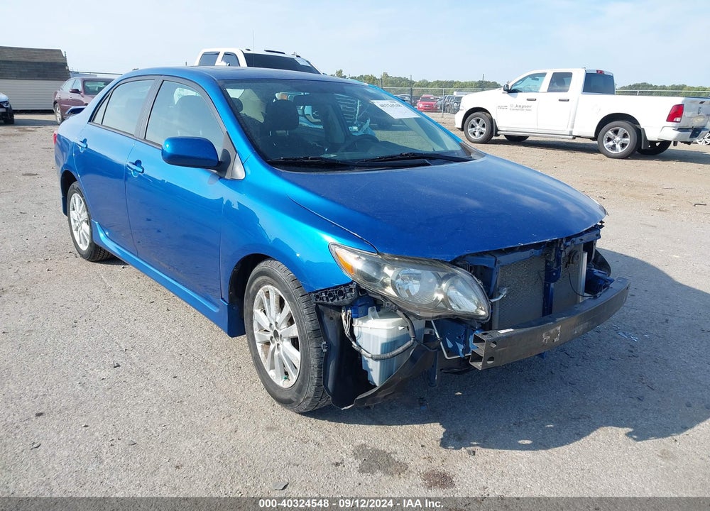 2009 TOYOTA COROLLA VIN: 1NXBU40E39Z077768