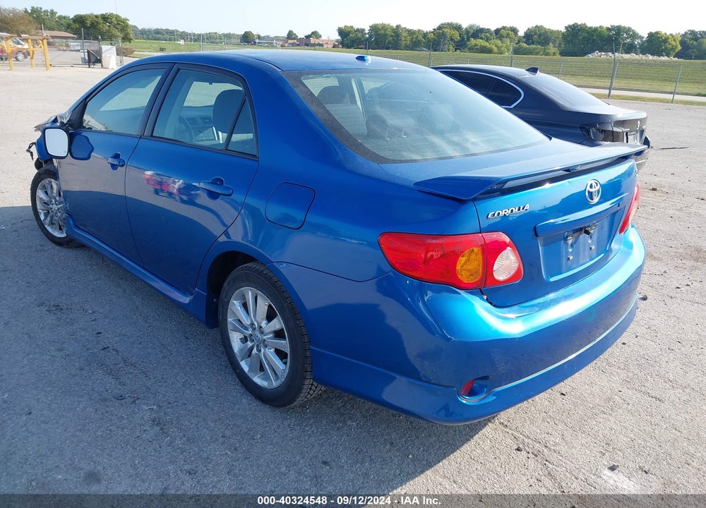 2009 TOYOTA COROLLA VIN: 1NXBU40E39Z077768