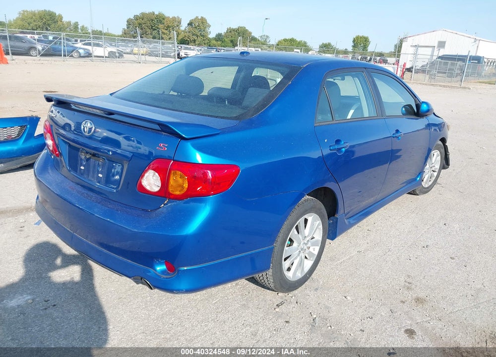 2009 TOYOTA COROLLA VIN: 1NXBU40E39Z077768