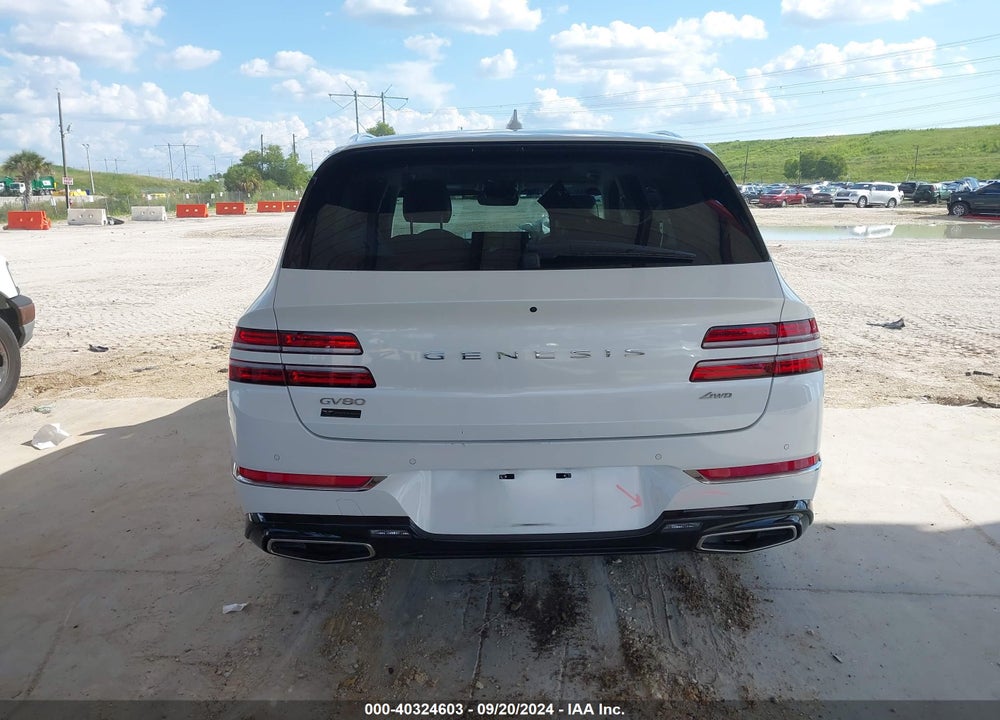 2023 GENESIS GV80 2.5T AWD VIN: KMUHBDSB6PU147250