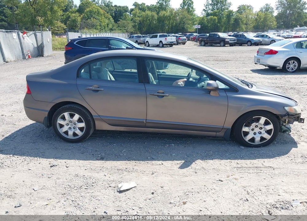 2009 HONDA CIVIC LX VIN: 19XFA165X9E017411
