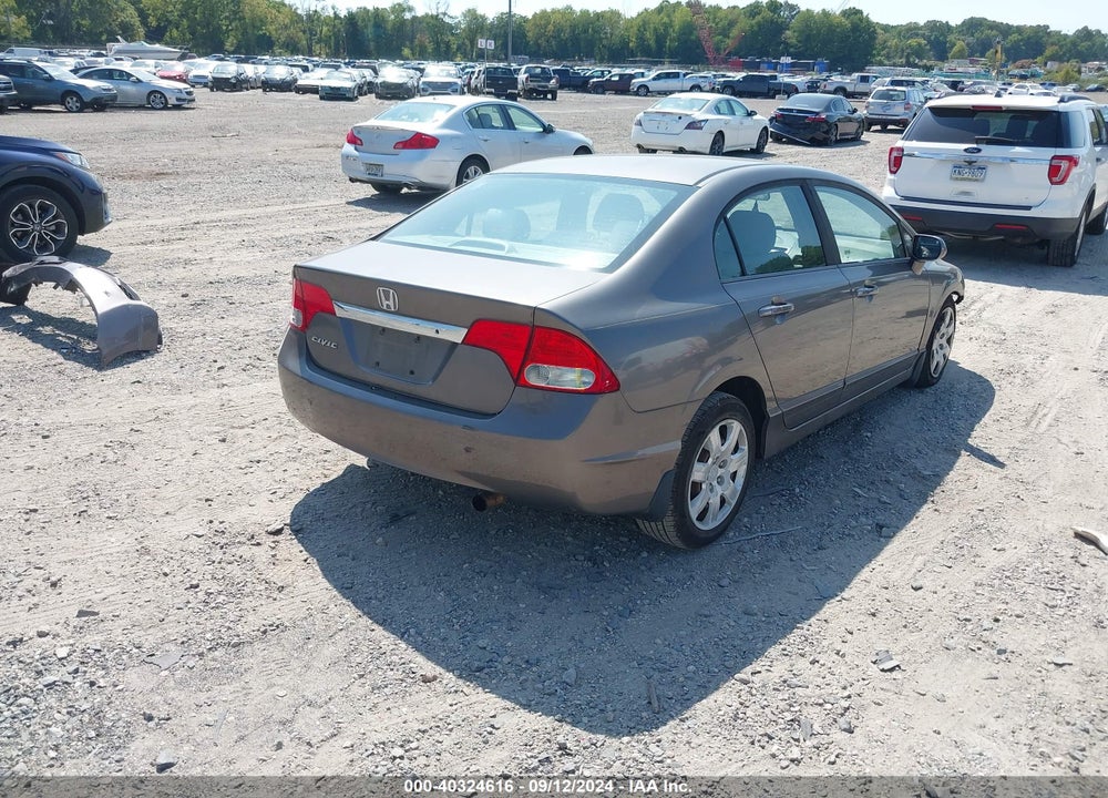2009 HONDA CIVIC LX VIN: 19XFA165X9E017411