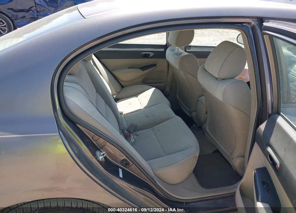 2009 HONDA CIVIC LX VIN: 19XFA165X9E017411
