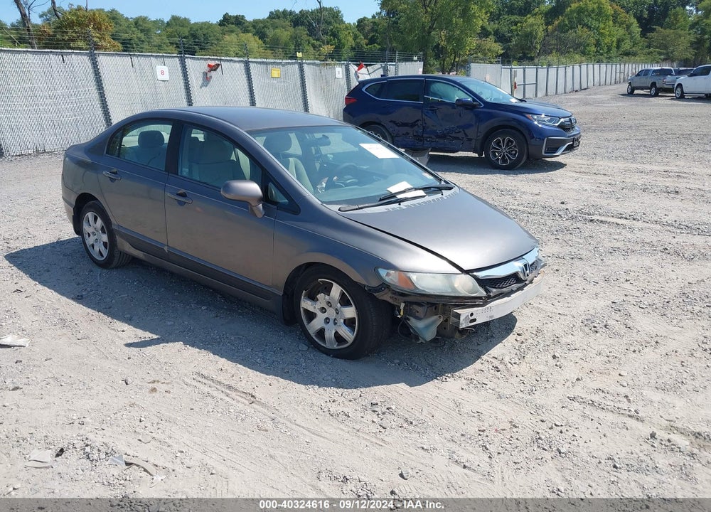 2009 HONDA CIVIC LX VIN: 19XFA165X9E017411