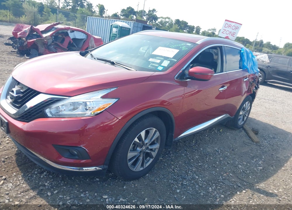 2017 NISSAN MURANO SL VIN: 5N1AZ2MH0HN149105