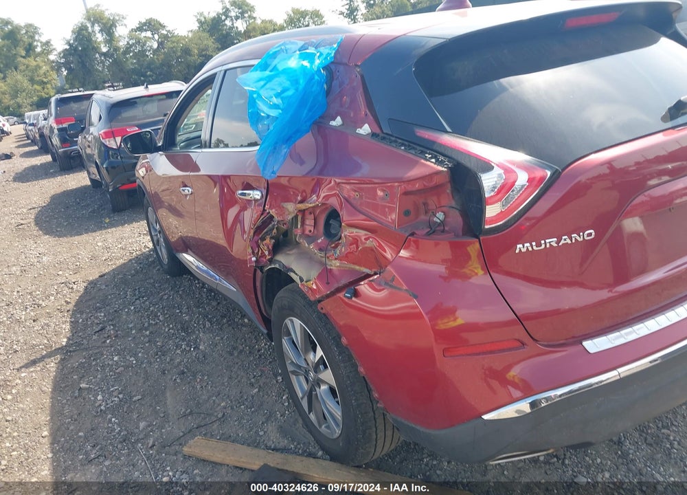 2017 NISSAN MURANO SL VIN: 5N1AZ2MH0HN149105