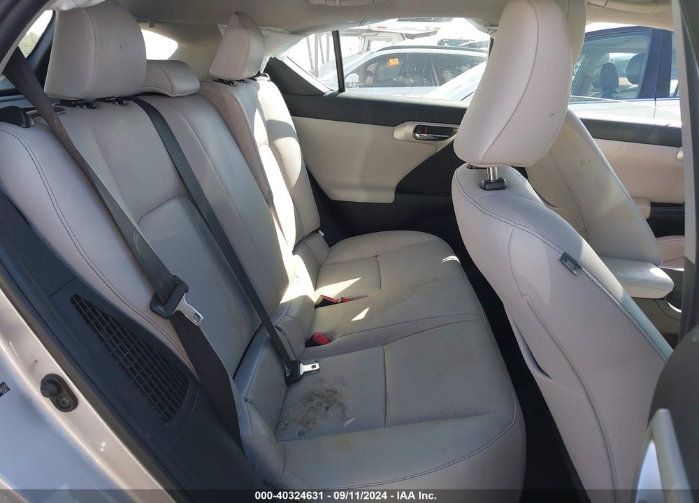 2012 LEXUS CT 200H PREMIUM VIN: JTHKD5BH4C2088121
