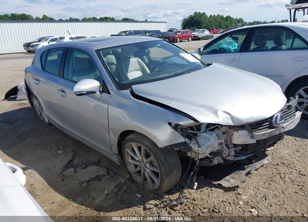2012 LEXUS CT 200H PREMIUM VIN: JTHKD5BH4C2088121