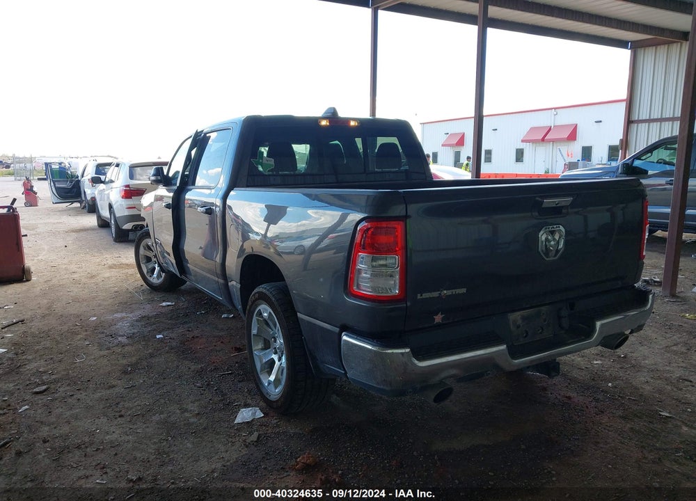 2019 RAM 1500 BIG HORN/LONE STAR 4X2 5'7 BOX VIN: 1C6RREFT9KN902350