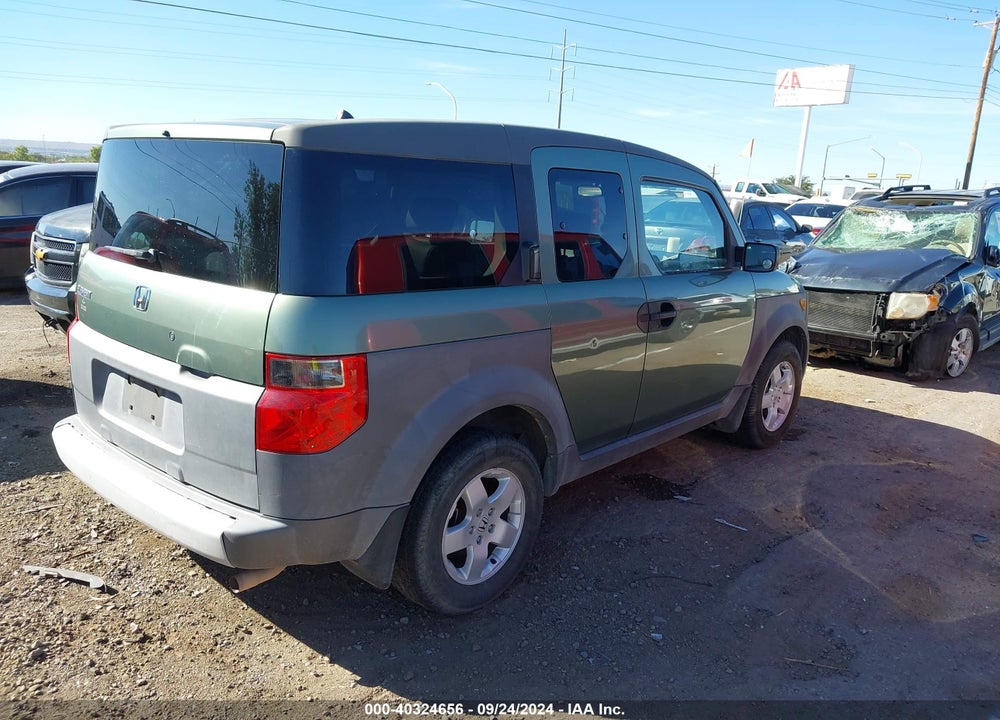 2004 HONDA ELEMENT EX VIN: 5J6YH28544L024274
